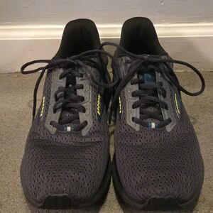 BROOKS ANTHEM 6 Ebony Black MESH Running Men’s Size 11.5 Med (D)